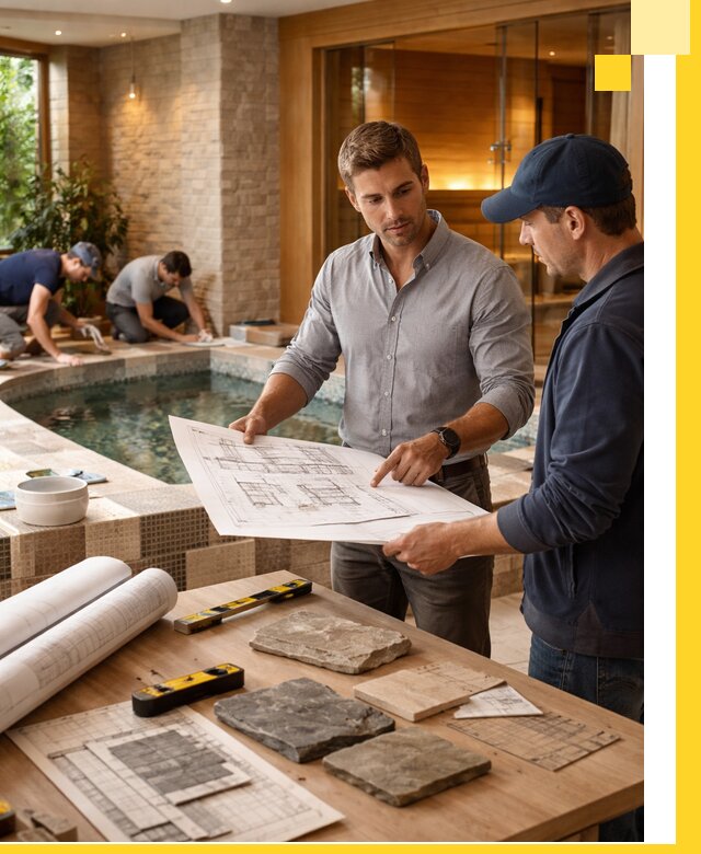 Проектирование SPA зон под ключ в Щекине с инженерией